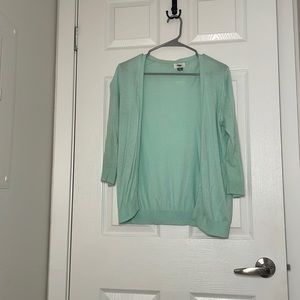 Mint green cardigan